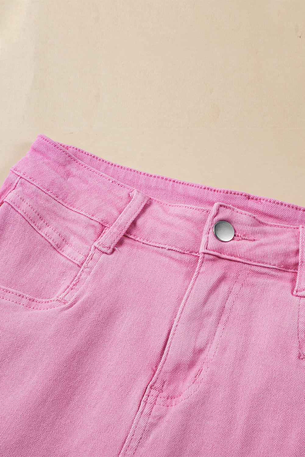 Pretty in Pink Denim Shorts