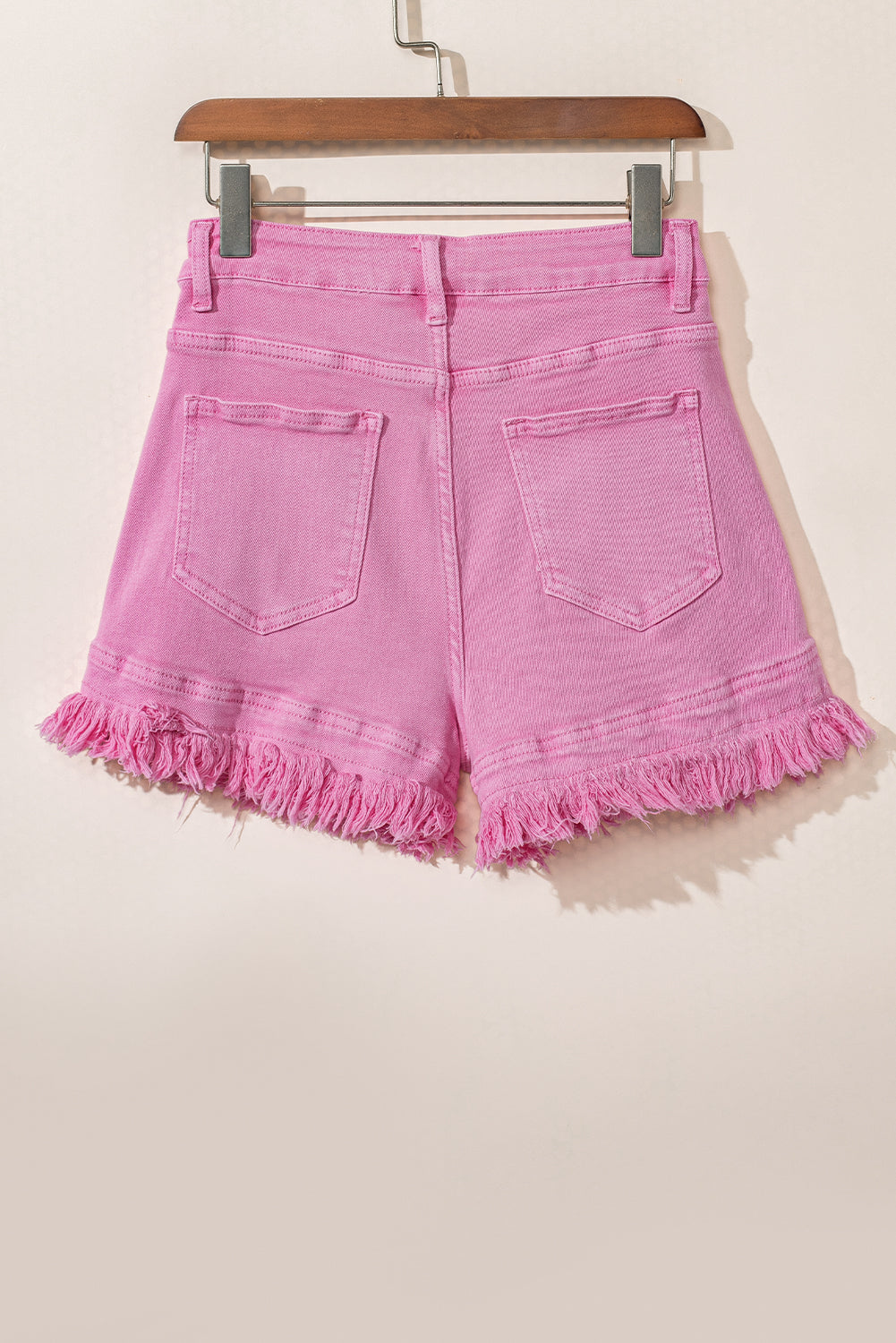 Pretty in Pink Denim Shorts